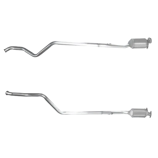 SiC DPF Dieselpartikelfilter Diesel Kat Homologiert E-Prüfzeichen bis EURO 4 E-Prüfzeichen für RENAULT LAGUNA 2L dCi Mk.3 Schrägheck-M9R-Motor;... BM CATALYSTS