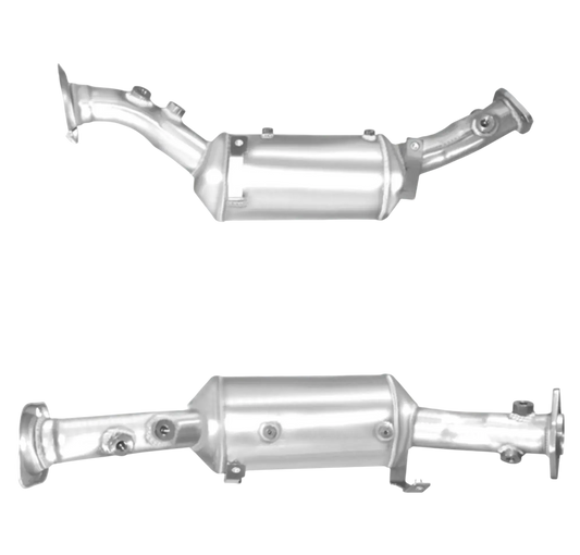 SiC DPF Dieselpartikelfilter Diesel Kat Homologiert E-Prüfzeichen bis EURO 4 E-Prüfzeichen für SUZUKI GRAND VITARA 1.9L DDiS F9QB-Motor; Euro 4... BM CATALYSTS