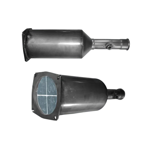 SiC DPF Dieselpartikelfilter Diesel Kat Homologiert E-Prüfzeichen bis EURO 5 E-Prüfzeichen für CITROEN C5 2L Mk.3 HDi RHF DW10BTED4 Motor u.a. BM CATALYSTS