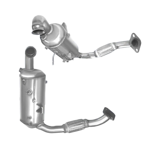 SiC DPF Dieselpartikelfilter Diesel Kat Homologiert E-Prüfzeichen bis EURO 5 E-Prüfzeichen für FORD C-MAX 1.6L TDCi T3DA; T3DB-Motoren u.a. BM CATALYSTS