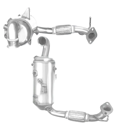 HOMOLOGIERT DIESEL KAT & SIC DPF FÜR FORD FIESTA 1.4L DIESEL | EURO 5 | OEM: 1687911 BM CATALYSTS