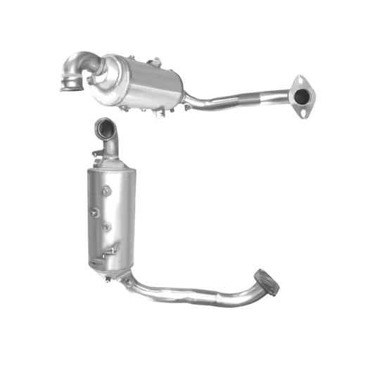 SiC DPF Dieselpartikelfilter Diesel Kat Homologiert E-Prüfzeichen bis EURO 5 E-Prüfzeichen für FORD FOCUS 1.6L Mk.2 TDCi HHDA; GPDA-Motoren;... BM CATALYSTS