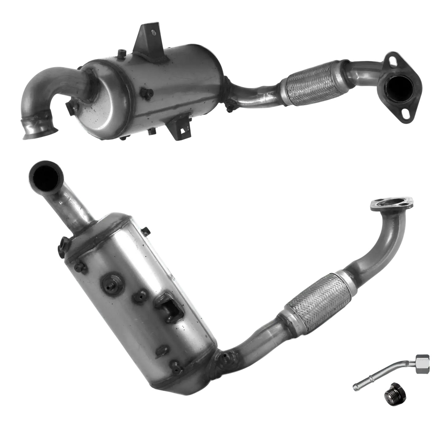 SiC DPF Dieselpartikelfilter Diesel Kat Homologiert E-Prüfzeichen bis EURO 5 E-Prüfzeichen für FORD TOURNEO CONNECT 1.6L TDCi UBGA-Motor;... BM CATALYSTS