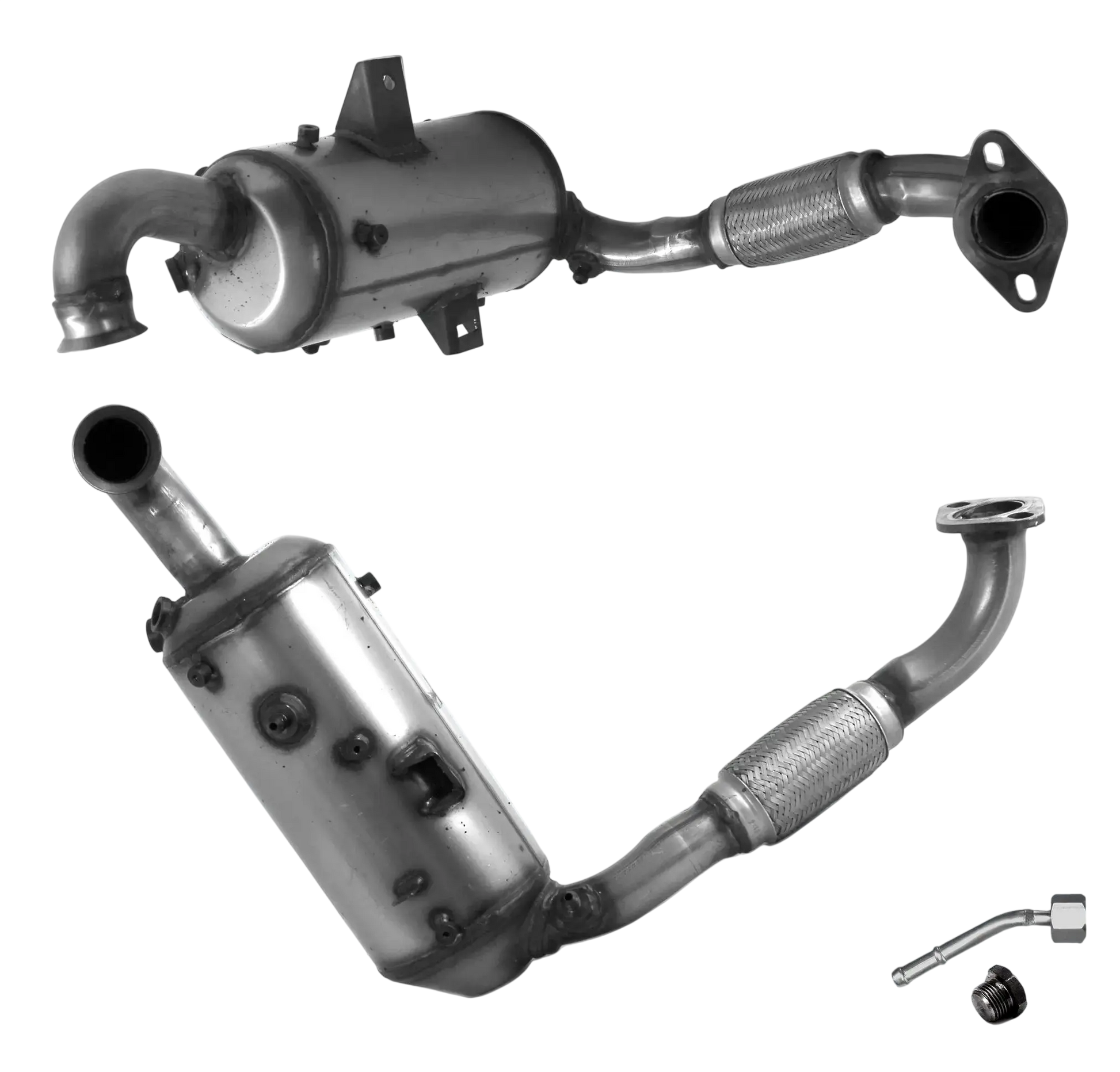SiC DPF Dieselpartikelfilter Diesel Kat Homologiert E-Prüfzeichen bis EURO 5 E-Prüfzeichen für FORD TOURNEO CONNECT 1.6L TDCi UBGA-Motor;... BM CATALYSTS