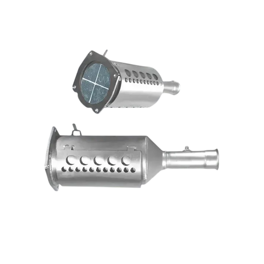 SiC DPF Dieselpartikelfilter E-Prüfzeichen Homologiert Diesel Kat bis EURO 5 E-Prüfzeichen für CITROEN C4 2L HDi RHF DW10BTED4 Motor DPF u.a. BM CATALYSTS