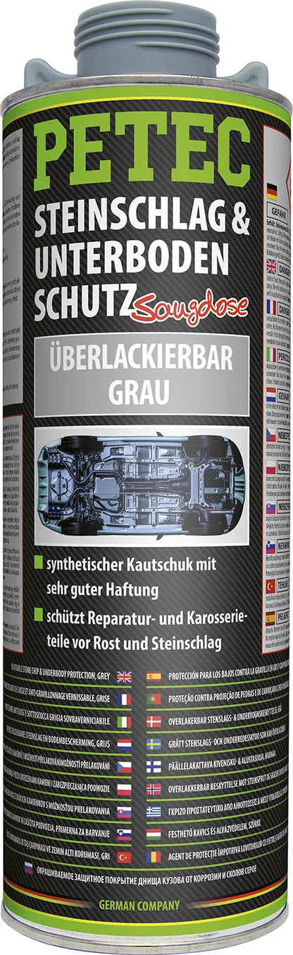 Steinschlag- & Unterbodenschutz grau - 1000 ml PETEC