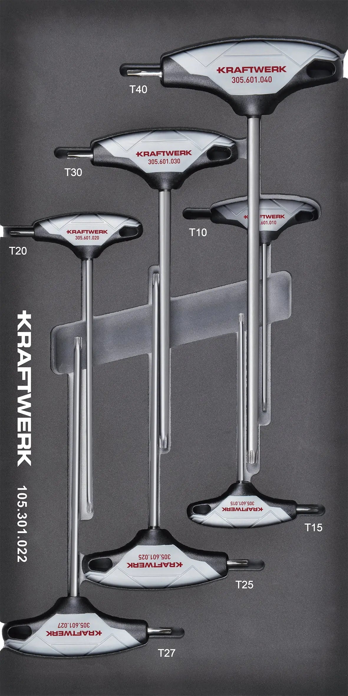 T-GRIFF TX 7-TLG. 20X40 EINLAGE KRAFTWERK BASIC LINE