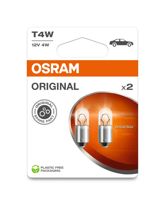 T4W 12V 4W BA9s 2st. Blister OSRAM OSRAM