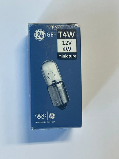 T4W 12V 4W BA9s  GE General Electric