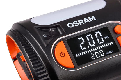 TYREinflate 2130 Schnelle Reifenpumpe mit Kabel 2 Jahre Garantie  OSRAM OSRAM