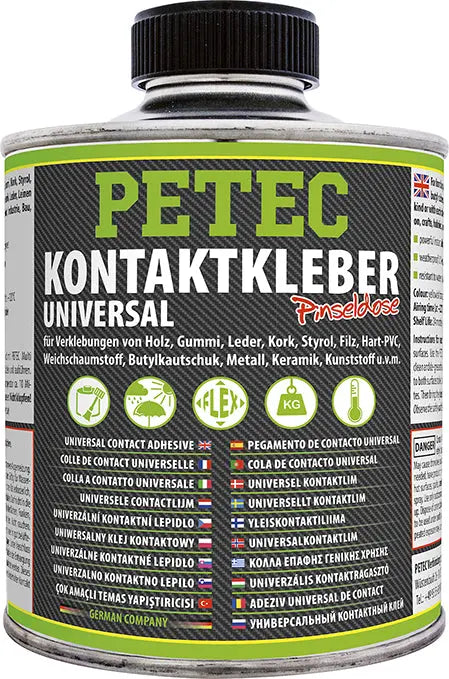 Unterliegt Anhang II der Verordnung (EU) 2019/1148 - Kontaktkleber Universal - 350 ml Pinseldose PETEC