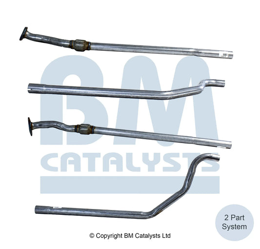 VERBINDUNGSROHR FÜR ALFA ROMEO MITO 1.4L BENZIN | EURO 5 | OEM: 51782326 BM CATALYSTS