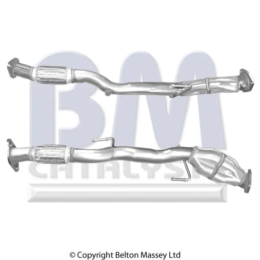 VERBINDUNGSROHR FÜR AUDI A2 1.6L BENZIN | EURO 3 ODER 4 | OEM: 8Z0254300B BM CATALYSTS