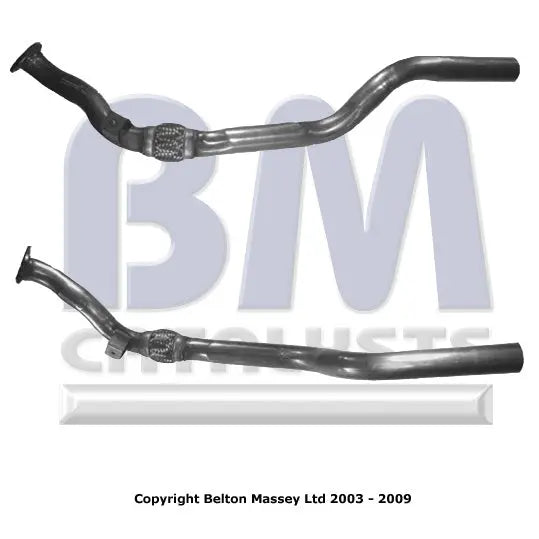 VERBINDUNGSROHR FÜR AUDI A4 1.8L BENZIN | EURO 2 | OEM: 3B0253301H BM CATALYSTS