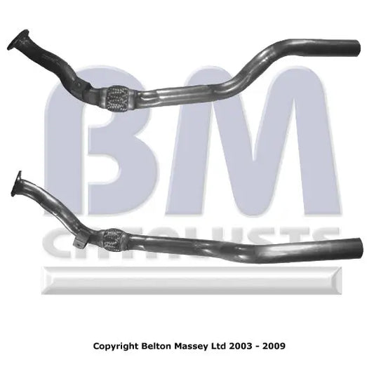 VERBINDUNGSROHR FÜR AUDI A4 1.8L BENZIN | EURO 2 | OEM: 3B0253301H BM CATALYSTS