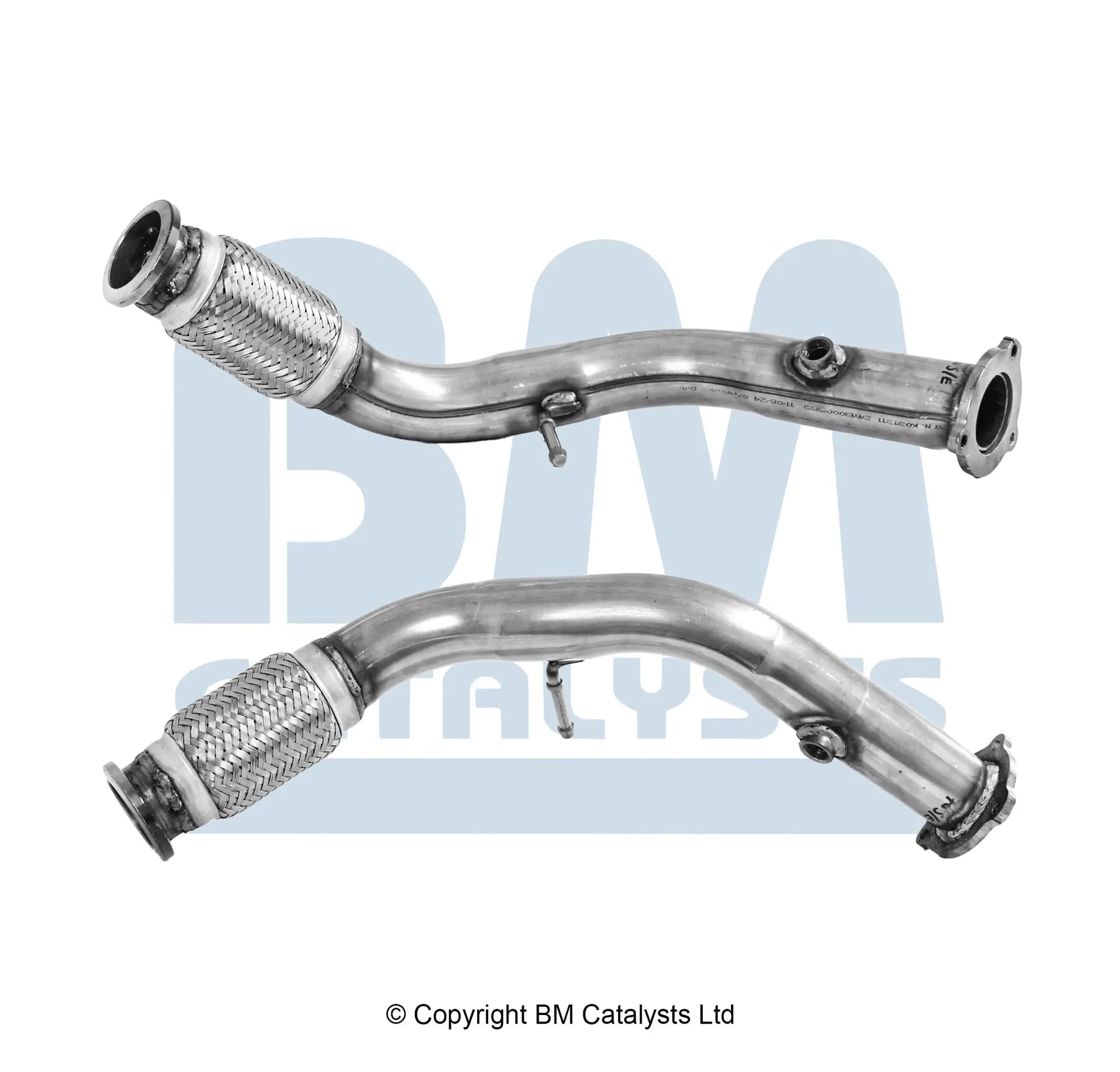 VERBINDUNGSROHR FÜR AUDI A4 2L DIESEL | EURO 6 | OEM: 8W0253350CH BM CATALYSTS