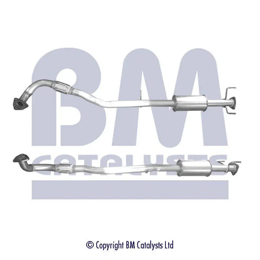 VERBINDUNGSROHR FÜR CHEVROLET CAPTIVA 2.2L DIESEL | EURO 5 | OEM: 25970339 BM CATALYSTS