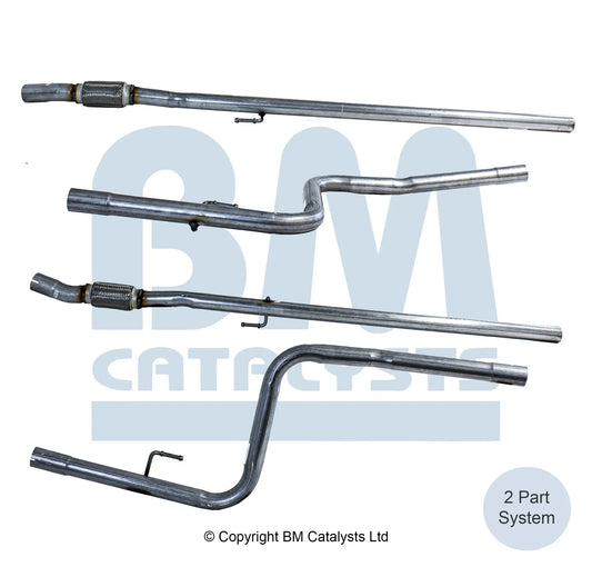 VERBINDUNGSROHR FÜR FIAT DOBLO 1.3L DIESEL | EURO 4 ODER 5 | OEM: 852678 BM CATALYSTS