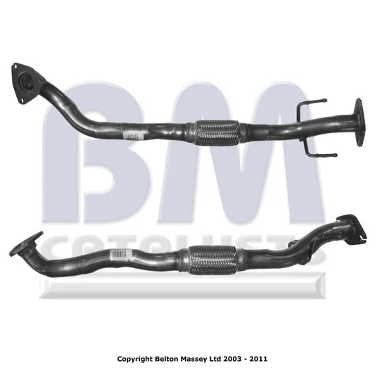 VERBINDUNGSROHR FÜR FIAT GRANDE PUNTO 1.9L DIESEL | EURO 4 | OEM: 55703861 BM CATALYSTS