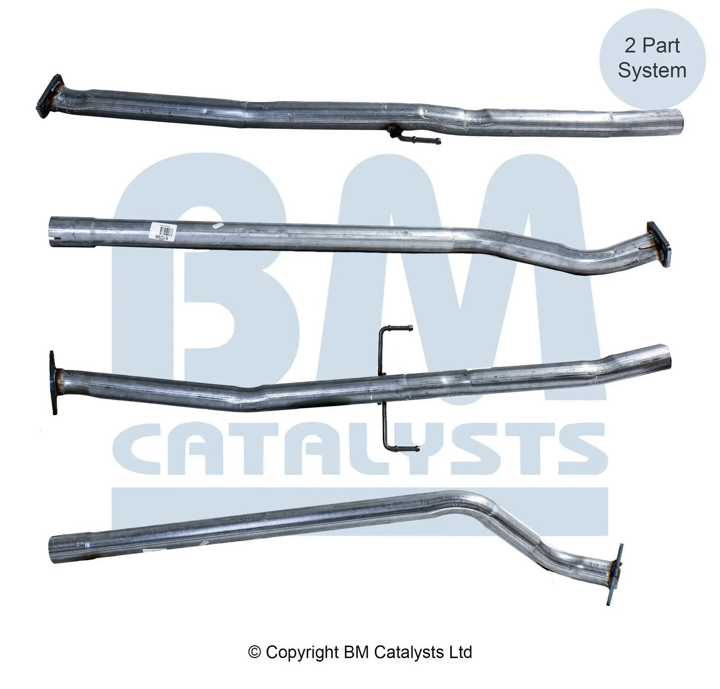 VERBINDUNGSROHR FÜR MAZDA CX-5 2.2L DIESEL | EURO 6 | OEM: SH0240600 BM CATALYSTS