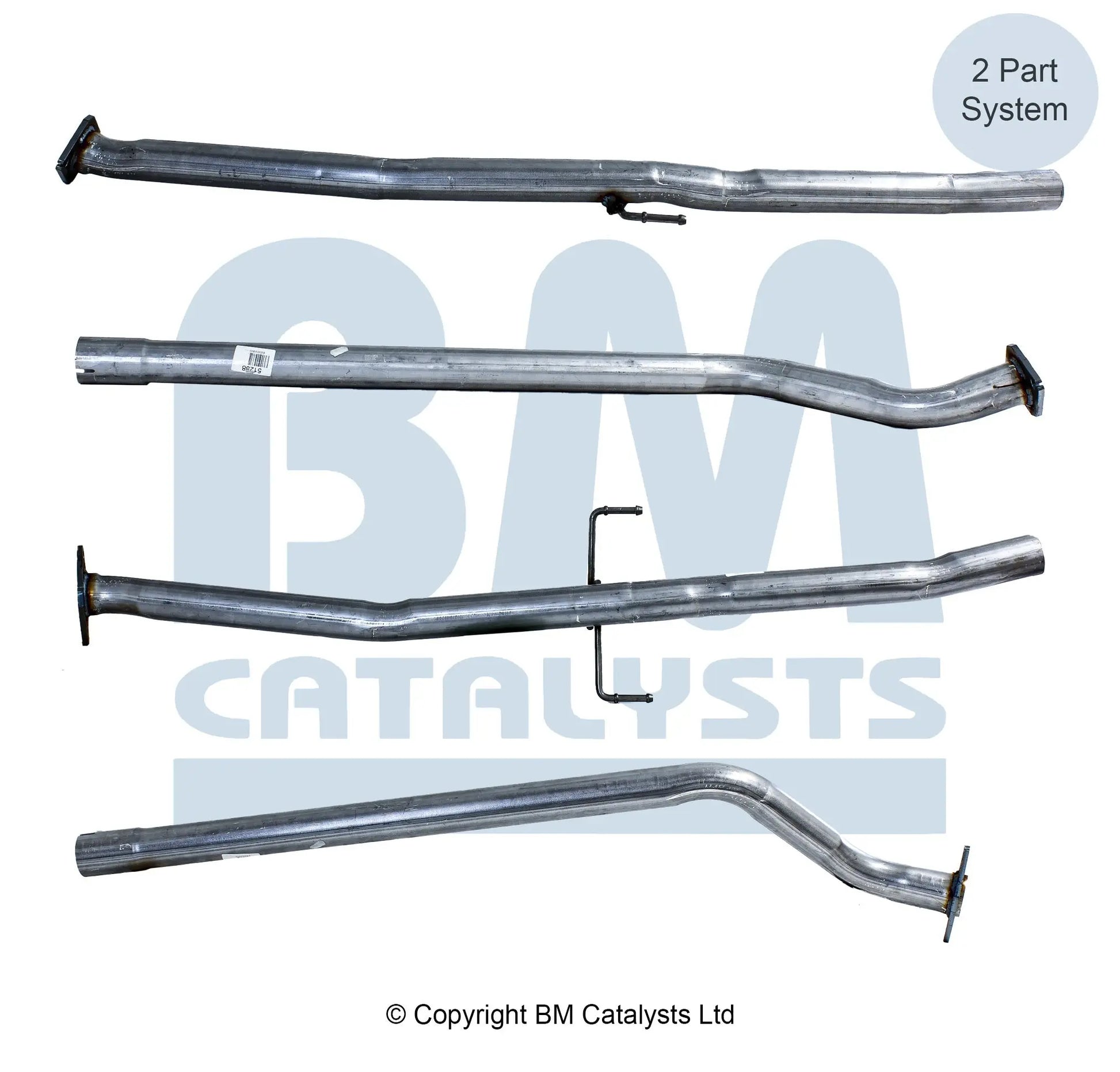 VERBINDUNGSROHR FÜR MAZDA CX-5 2.2L DIESEL | EURO 6 | OEM: SH0240600 BM CATALYSTS