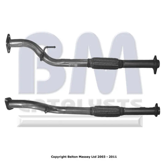 VERBINDUNGSROHR FÜR NISSAN ALMERA 2.2L DIESEL | EURO 3 | OEM: 200105M570 BM CATALYSTS