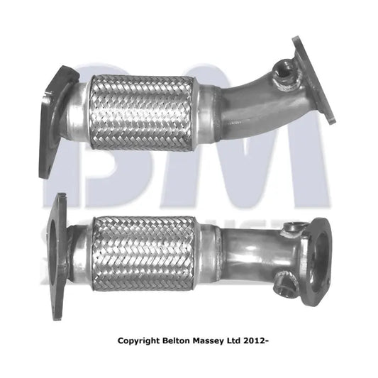 VERBINDUNGSROHR FÜR NISSAN QASHQAI 1.5L DIESEL | EURO 4 | OEM: 20010JD51A BM CATALYSTS