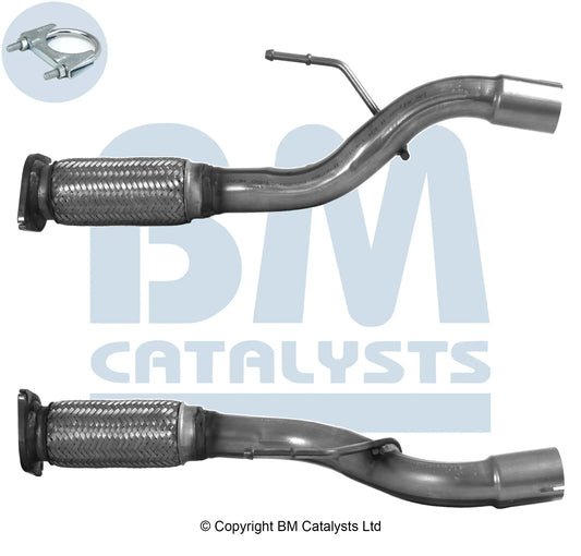 VERBINDUNGSROHR FÜR NISSAN QASHQAI 1.5L DIESEL | EURO 5 | OEM: 200104EA3A BM CATALYSTS