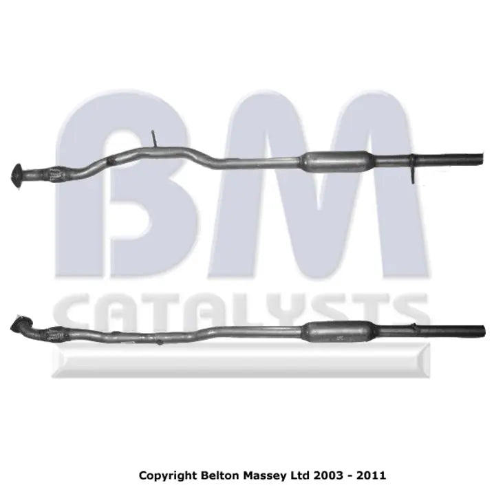 VERBINDUNGSROHR FÜR OPEL AGILA 1.2L BENZIN | EURO 4 | OEM: 13204576 BM CATALYSTS