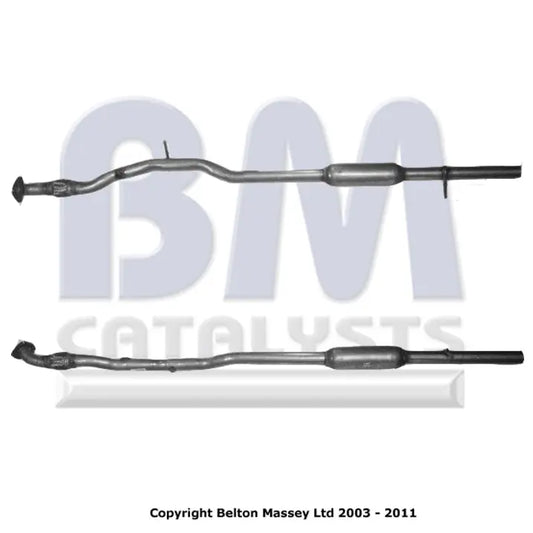 VERBINDUNGSROHR FÜR OPEL AGILA 1.2L BENZIN | EURO 4 | OEM: 13204576 BM CATALYSTS
