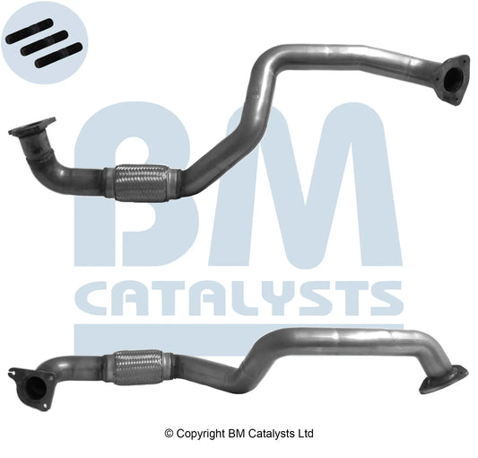 VERBINDUNGSROHR FÜR OPEL ASTRA K 1.6L DIESEL | EURO 6 | OEM: 13379142 BM CATALYSTS