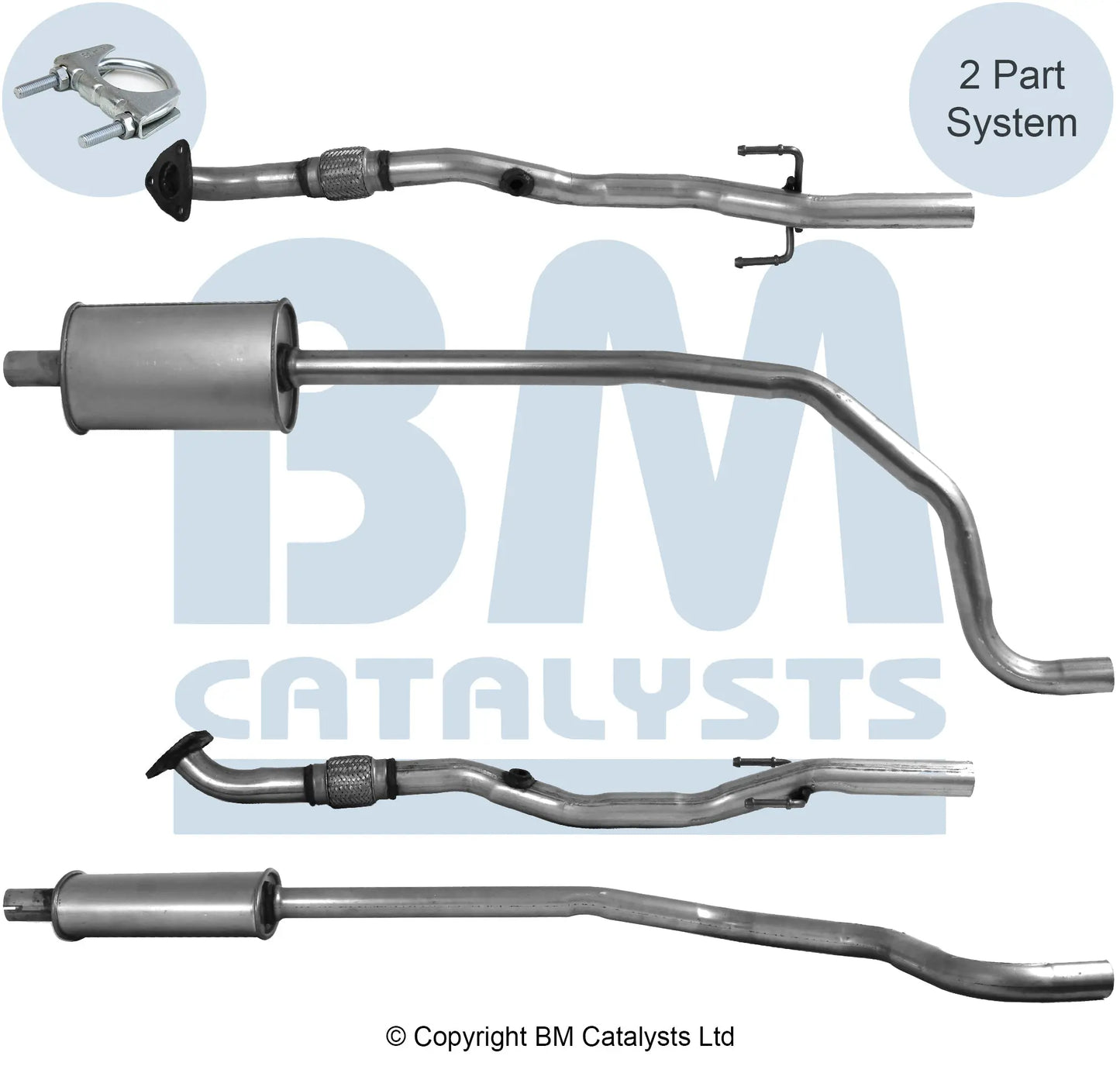 VERBINDUNGSROHR FÜR OPEL CORSA D 1.4L BENZIN | EURO 4 | OEM: 13220793 BM CATALYSTS