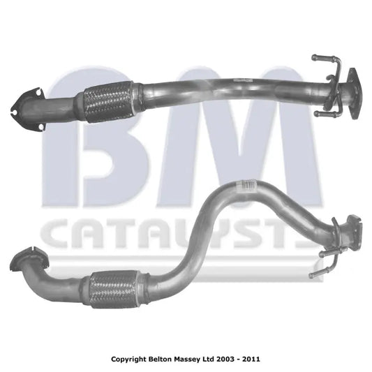 VERBINDUNGSROHR FÜR SITZ ALTEA 1.4L BENZIN | EURO 4 ODER 5 | OEM: 1K0254304C BM CATALYSTS
