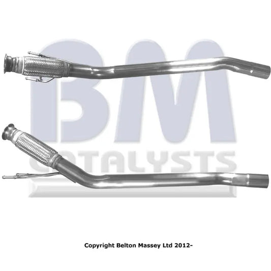 VERBINDUNGSROHR FÜR VOLKSWAGEN MULTIVAN 2.5L DIESEL | EURO 4 | OEM: 7H0253301D BM CATALYSTS