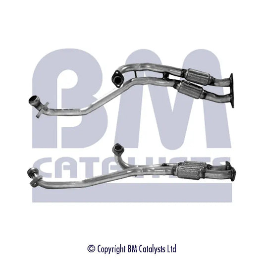 VORDERROHR FÜR ALFA ROMEO 155 2.5L BENZIN | EURO 2 | OEM: 60572117 BM CATALYSTS