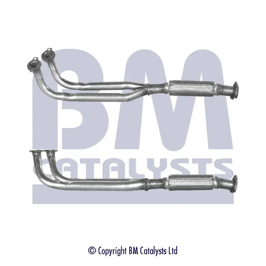 VORDERROHR FÜR ALFA ROMEO 164 2L BENZIN | EURO 2 | OEM: 164160900600 BM CATALYSTS