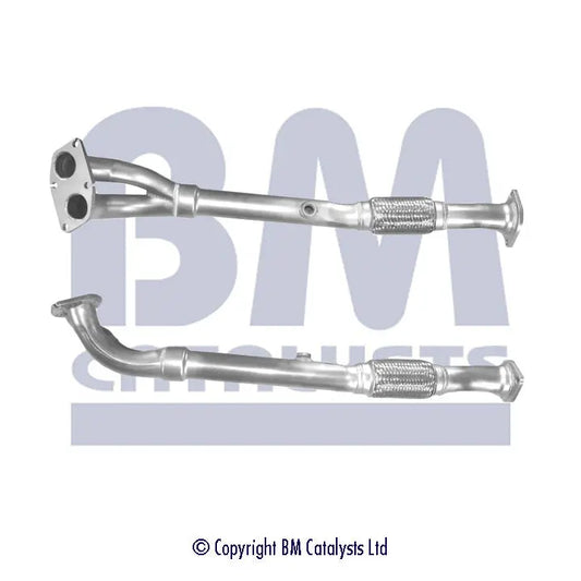 VORDERROHR FÜR ALFA ROMEO 166 2L BENZIN | EURO 2 | OEM: 60662805 BM CATALYSTS
