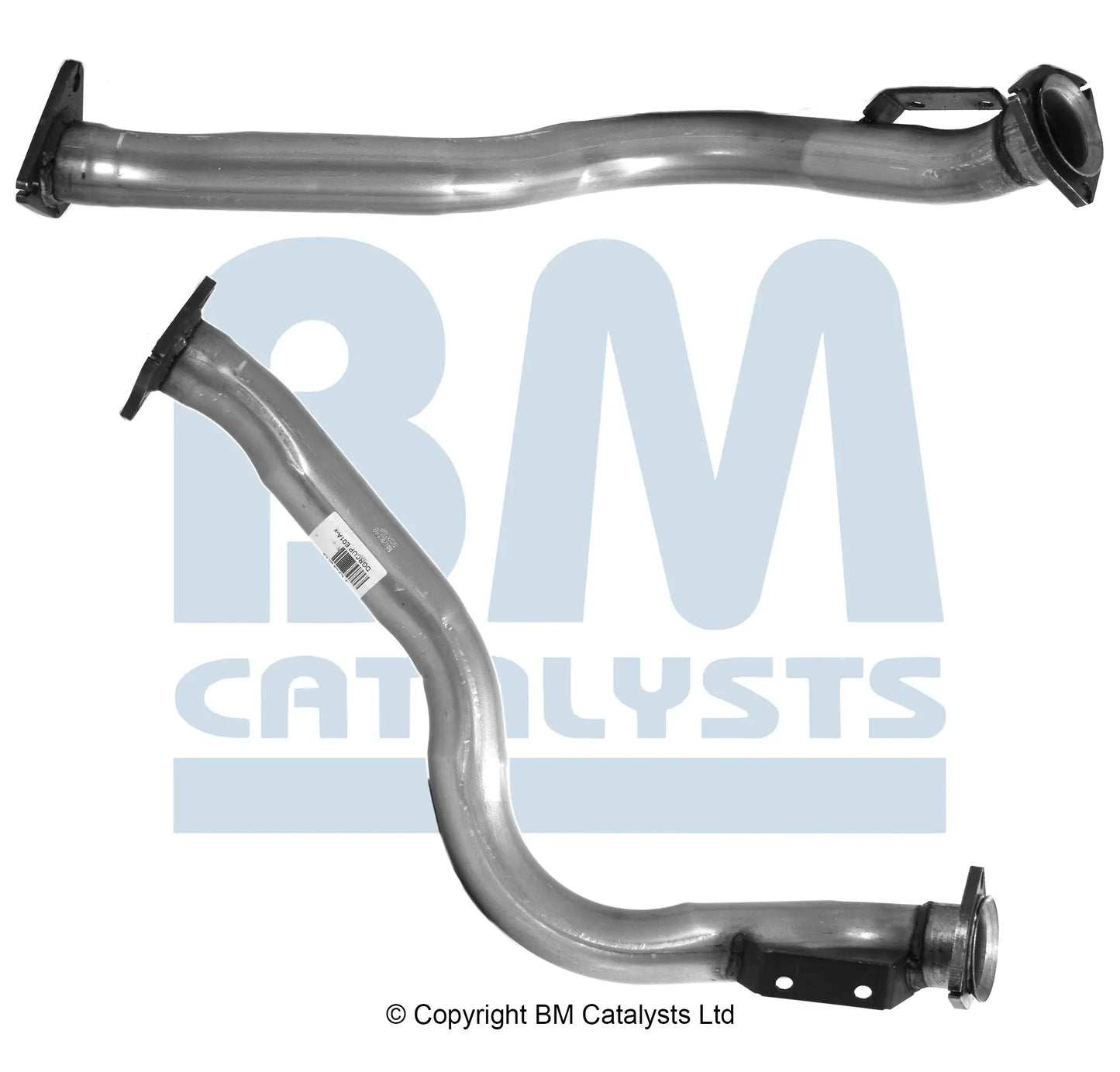 VORDERROHR FÜR AUDI 80 2L BENZIN | EURO 2 | OEM: 1263550 BM CATALYSTS
