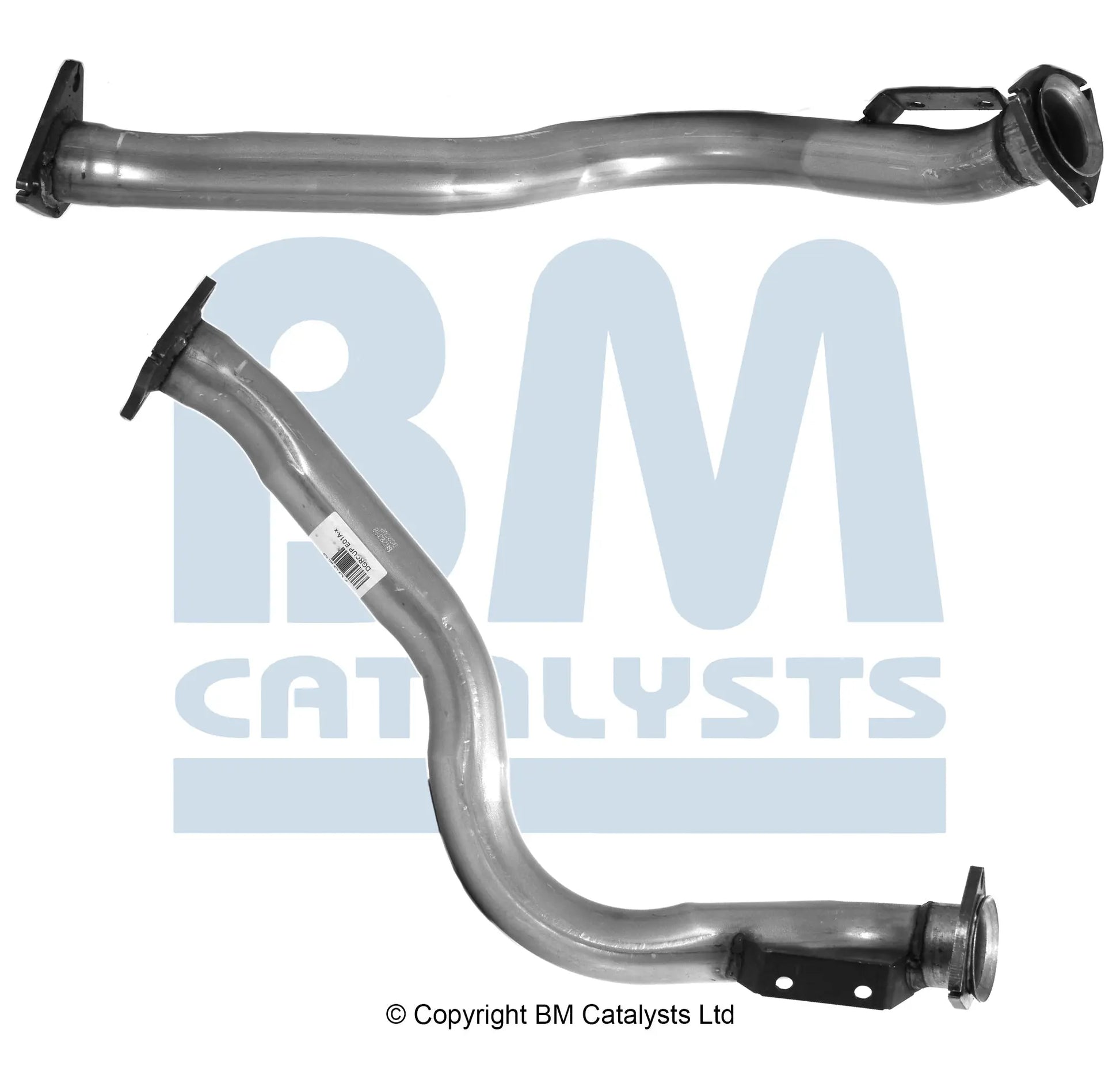 VORDERROHR FÜR AUDI 80 2L BENZIN | EURO 2 | OEM: 1263550 BM CATALYSTS