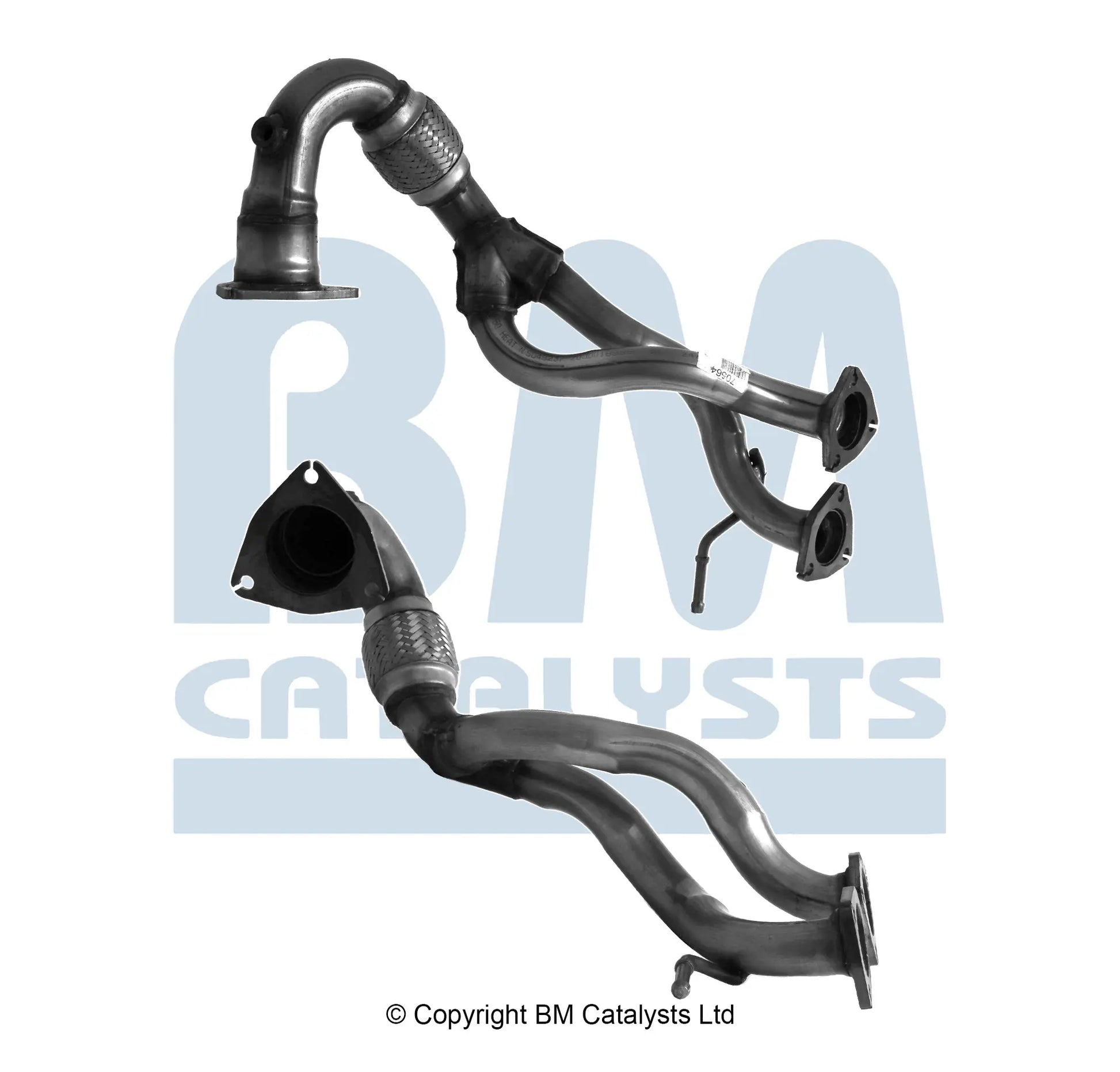 VORDERROHR FÜR AUDI S3 1.8L BENZIN | EURO 3 | OEM: 8L9253091C BM CATALYSTS