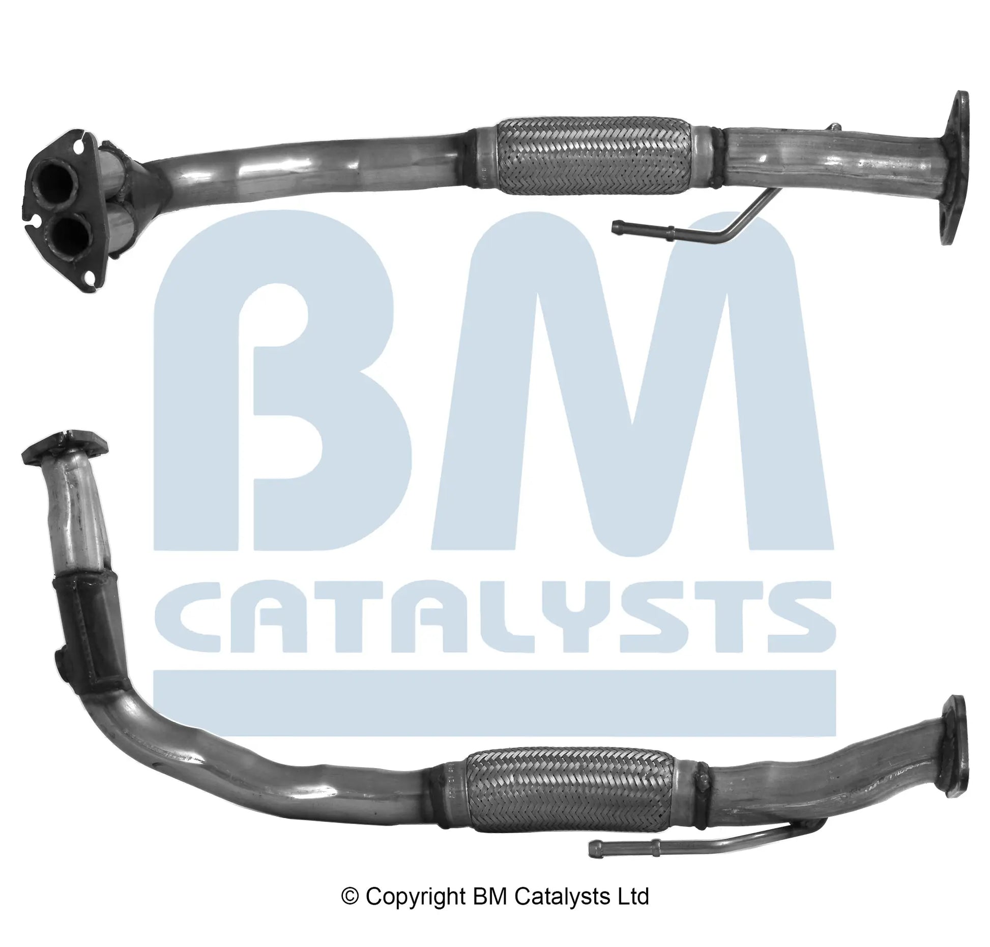 VORDERROHR FÜR FIAT PUNTO 1.1L BENZIN | EURO 2 | OEM: 21950880 BM CATALYSTS