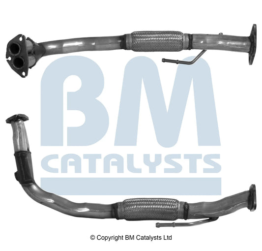 VORDERROHR FÜR FIAT PUNTO 1.1L BENZIN | EURO 2 | OEM: 21950880 BM CATALYSTS