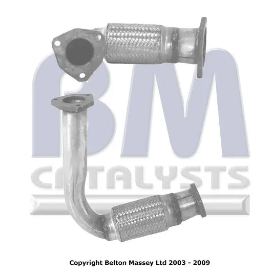 VORDERROHR FÜR FIAT PUNTO 1.7L DIESEL | EURO 2 | OEM: 46470559 BM CATALYSTS