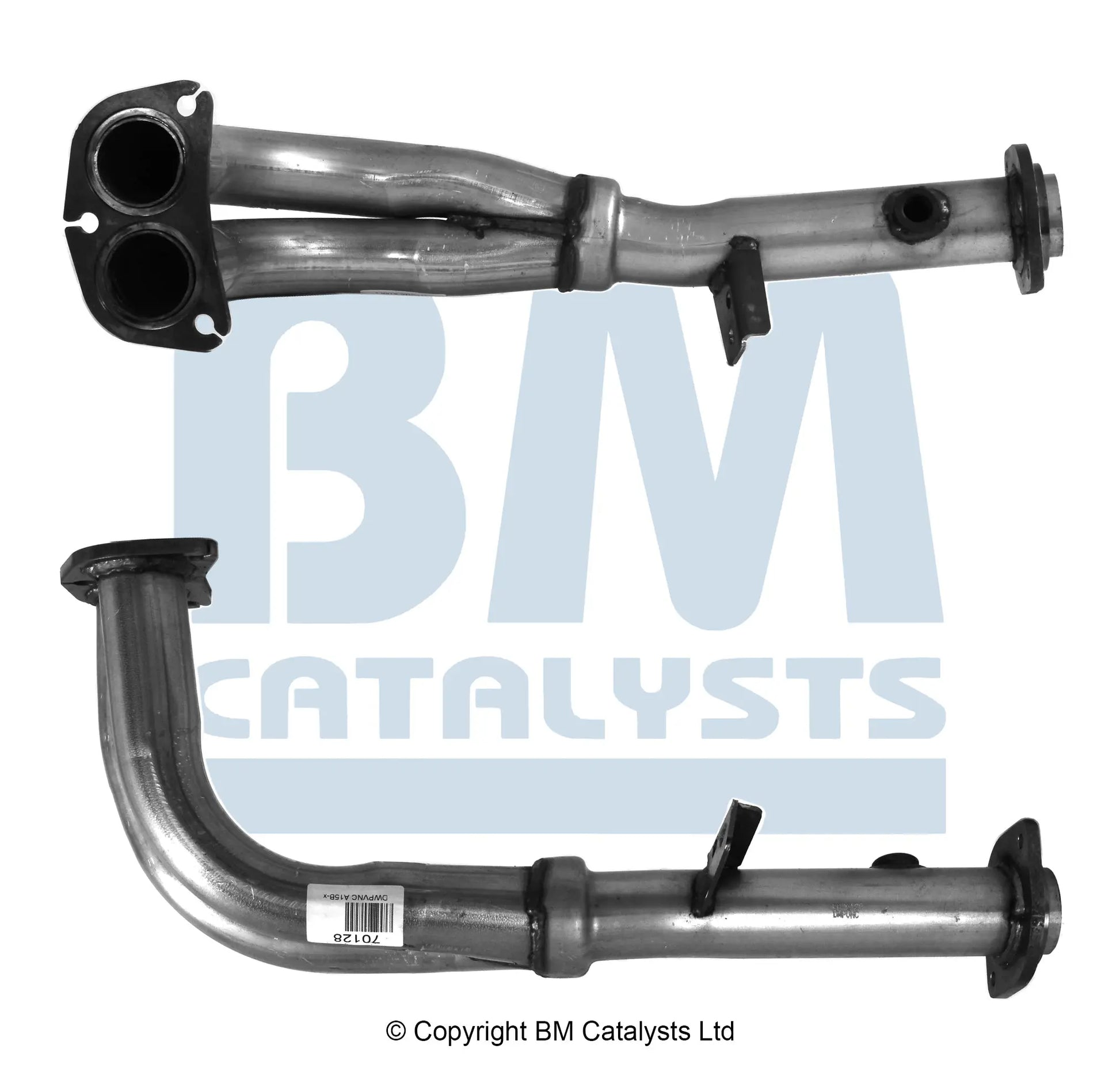 VORDERROHR FÜR HONDA CR-V 2L BENZIN | EURO 2 | OEM: 18210S10A01 BM CATALYSTS