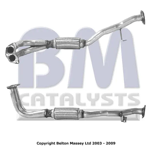 VORDERROHR FÜR HYUNDAI LANTRA 1.6L BENZIN | EURO 2 | OEM: 2860028210 BM CATALYSTS