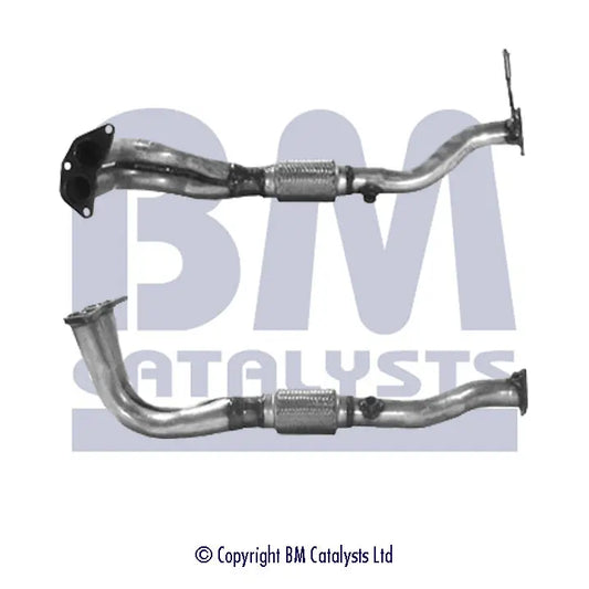 VORDERROHR FÜR HYUNDAI SONATE 2L BENZIN | EURO 2 | OEM: 2860034130 BM CATALYSTS
