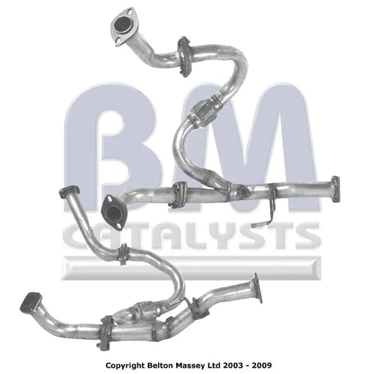 VORDERROHR FÜR ISUZU SOLDAT 3.2L BENZIN | EURO 2 | OEM: BM CATALYSTS