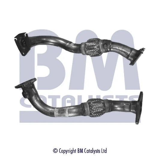 VORDERROHR FÜR KIA RIO 1.3L BENZIN | EURO 2 | OEM: 0K33A40500 BM CATALYSTS