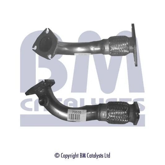 VORDERROHR FÜR KIA SHUMA 1.8L BENZIN | EURO 3 | OEM: 0K2NC40500C BM CATALYSTS