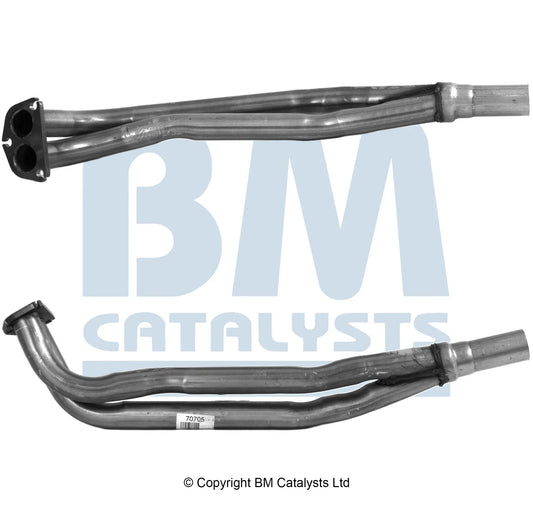 VORDERROHR FÜR LAND ROVER ENTDECKUNG 3.5L BENZIN | EURO 2 | OEM: BM CATALYSTS